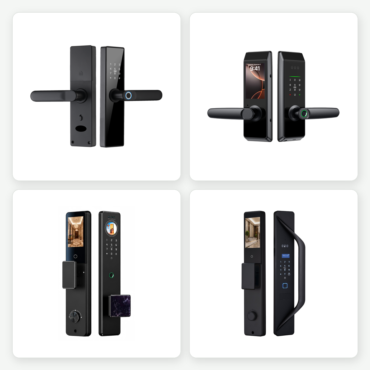 SUPTER smart lock range used when reviewing door and installation compatibility